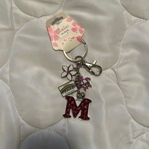 Letter M Hawaii Keychain